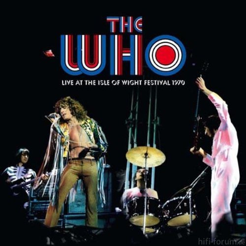 THE WHO - Live At The Isle Of Wight Festival 1970 cover 