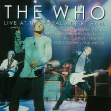 THE WHO - Live At The Royal Albert Hall cover 