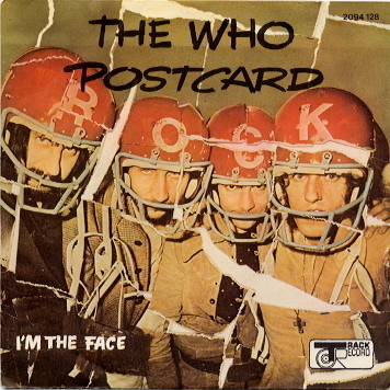 THE WHO - Postcard cover 