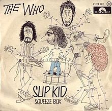 THE WHO - Slip Kid cover 