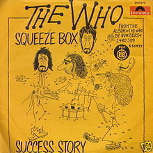 THE WHO - Squeeze Box cover 