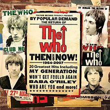 THE WHO - Then And Now cover 