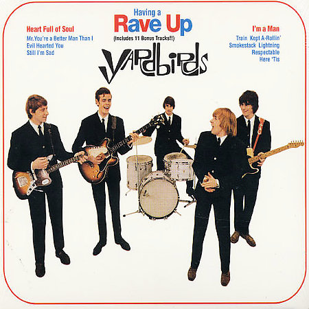 THE YARDBIRDS - Having A Rave Up With The Yardbirds cover 