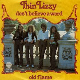 THIN LIZZY - Don't Believe A Word cover 