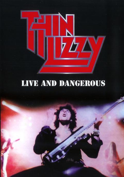 THIN LIZZY - Live And Dangerous cover 