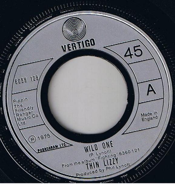 THIN LIZZY - Wild One cover 
