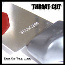 THROAT-CUT - End of the Line cover 