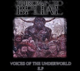 THROWN TO BELIAL - Voices Of The Underworld cover 