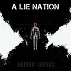 A LIE NATION Human Waves album cover
