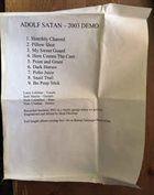 ADOLF SATAN 2003 Demo album cover