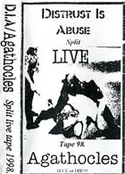 AGATHOCLES Split Live Tape 1998 album cover