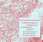ALIEN BOYS Alien Boys / Starvation Army album cover