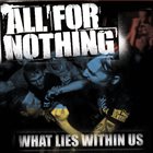 ALL FOR NOTHING What Lies Within Us album cover