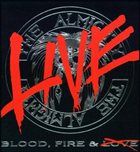 THE ALMIGHTY Blood Fire & Live album cover