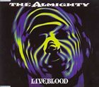THE ALMIGHTY Liveblood album cover