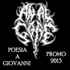 AN-AL GORE Poesia a Giovanni - Promo 2013 album cover