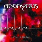 ANONYMUS Ni vu, ni connu album cover