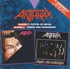 ANTHRAX Fistful of Metal / Armed And Dangerous album cover