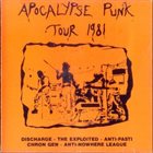 ANTI-PASTI Apocalypse Punk Tour 1981 album cover