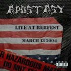 APOSTASY (CT) Live At Rebfest album cover