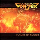 ARIDA VORTEX Flames of Sunset album cover