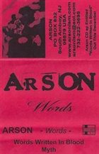 ARSON Words album cover