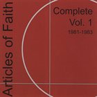 ARTICLES OF FAITH Complete Vol. 1 1981-1983 album cover