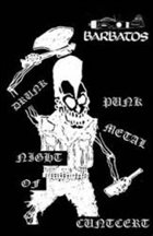 BARBATOS Drunk Punk Metal Night of Cuntcert album cover