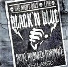 BLACK 'N BLUE One Night Only album cover