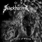 BLACKHORNED In a Swarm of Flaming Shadows album cover