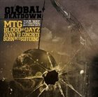 BLOOD BY DAYS Global Beatdown: 4 Way International Beatdown Split ‎ album cover