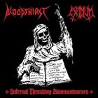 BLOODTHIRST Infernal Thrashing Kömmandments album cover