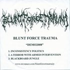 BLUNT FORCE TRAUMA Demo 2008 album cover