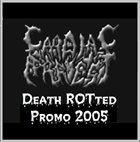 CARDIAC ARREST Death ROTted Promo 2005 album cover