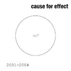 CAUSE FOR EFFECT 2001-2004 album cover