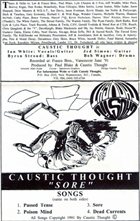 CAUSTIC THOUGHT Sore album cover