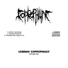 COPROPHILIAC Lesbian Coprophagy album cover