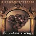 CORRUPTION Bacchus Songs album cover