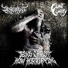 CUNT CUNTLY Jesus Christ, How Horrifying - Halloween Split album cover