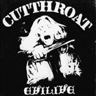 CUT THROAT Evilive album cover