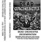 DEAD ORCHESTRA Degeneration album cover