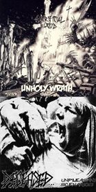 DECEASED Unpleasant Scenarios / Unholy Wrath album cover