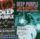 DEEP PURPLE Live In Denmark 1972 album cover