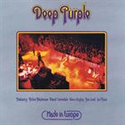 DEEP PURPLE Made In Europe album cover