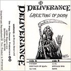 DELIVERANCE Greeting of Death album cover