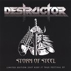 DESTRUCTOR Storm of Steel album cover