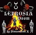 DIMAENSION X Leprosia Doom album cover