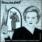 DISCHARGE Warning - Her Majesty's Government Can Seriously Damage Your Health album cover
