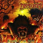 DISFIGURED (TX-1) Blistering Of The Mouth album cover