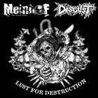 DISGUST Lust For Destruction album cover